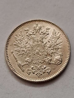 Finlandia 50 Pennia Mikołaj II 1917 r