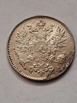 Finlandia 50 Pennia Mikołaj II 1916 r
