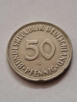 Niemcy 50 Pfenning 1968 r G