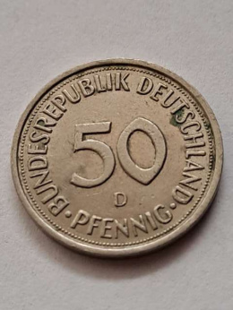 Niemcy 50 Pfenning 1980 r D