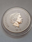 Niue 2 Dolary Czarny Żółw 2021 r Niue 2 Dolary Czarny Żółw 2021 r