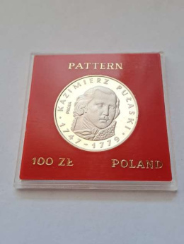 100 zł Kazimierz Pułaski 1976 r próba