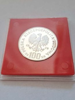 100 zł Ochrona Środowiska Głowa Łosia 1978 r próba