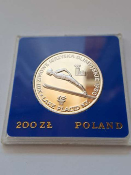 200 zł Lake Placid znicz 1980 r