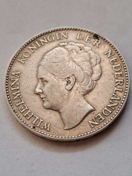 Holandia 1 Gulden Wilhelmina 1931 r