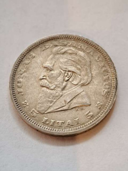 Litwa 5 Litai Pierwsza Republika 1936 r