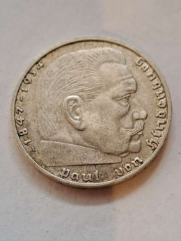 Niemcy 2 Marki Hindenburg 1937 r A