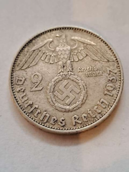 Niemcy 2 Marki Hindenburg 1937 r A