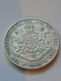 Niemcy Vereinsthaler Saksonia 1869 r Niemcy Vereinsthaler Saksonia 1869 r