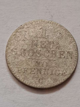 Niemcy 1 Nowy Grosz Saksonia 1841 r