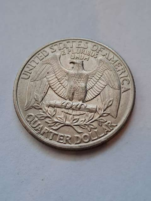 USA 1/4 Dollara Waszyngton 1993 r D USA 1/4 Dollara Waszyngton 1993 r D