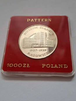 1000 zł Muzeum Śląskie 1987 r