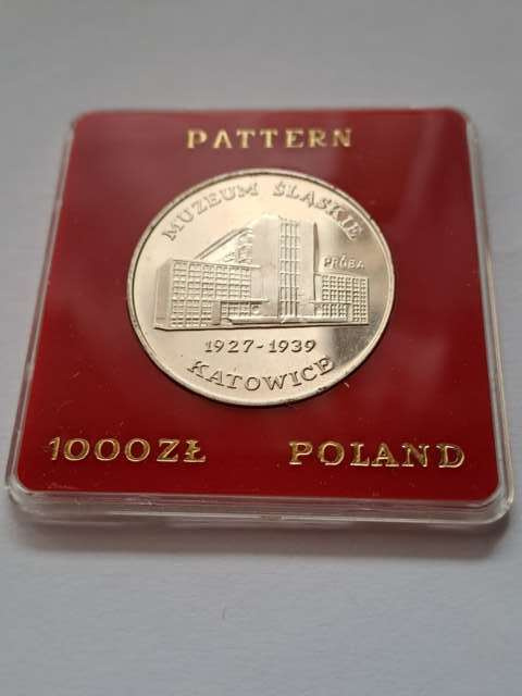 1000 zł Muzeum Śląskie 1987 r