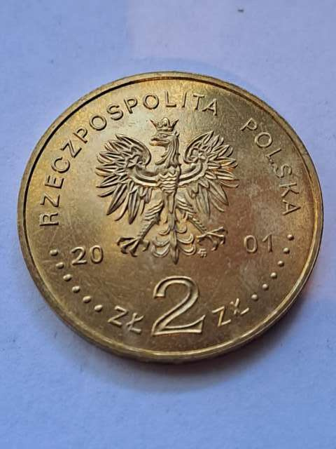 2 zł Jan III Sobieski 2001 r