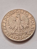 2 zł Żaglowiec 1936 r 2 zł Żaglowiec 1936 r