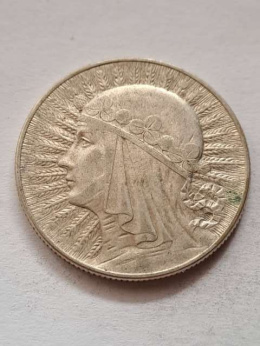 5 zł Głowa Kobiety 1934 r