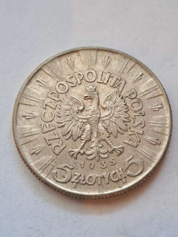 5 zł Józef Piłsudski 1935 r
