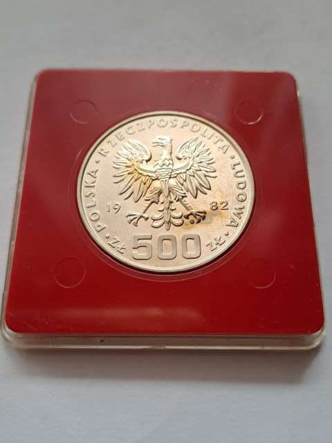 500 zł Dar Młodzieży 1982 r próba