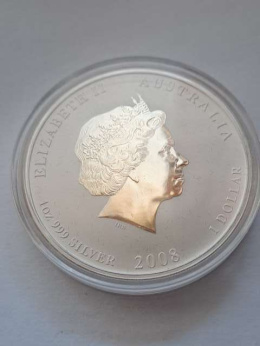 Australia 1 Dolar Rok Myszy 2008 r Lunar