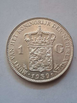 Holandia 1 Gulden Wilhelmina 1939 r