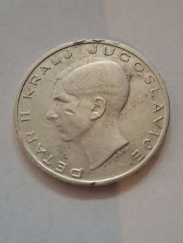 Jugosławia 20 Dinara Piotr II 1938 r