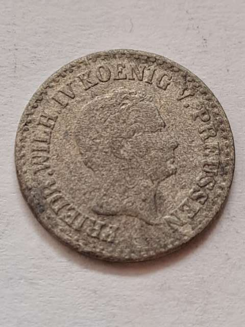 Niemcy 1 Srebrny Grosz Prusy 1842 r