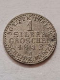 Niemcy 1 Srebrny Grosz Prusy 1842 r