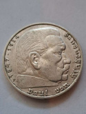 Niemcy 5 Marek Hindenburg 1935 r F Niemcy 5 Marek Hindenburg 1935 r F