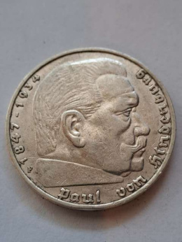 Niemcy 5 Marek Hindenburg 1935 r F