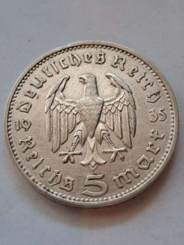 Niemcy 5 Marek Hindenburg 1935 r F