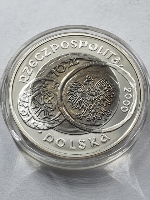 10 zł 1000 Lat Zjazdu w Gnieźnie 2000 rok 10 zł 1000 Lat Zjazdu w Gnieźnie 2000 rok
