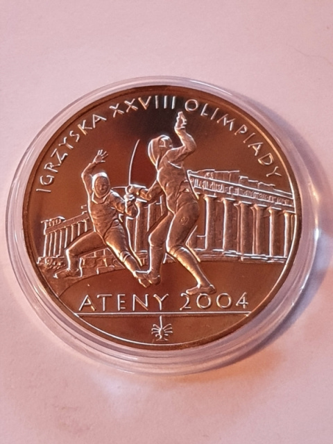 10 zł Igrzyska XXVIII Olimpiady Ateny 2004 r 10 zł Igrzyska XXVIII Olimpiady Ateny 2004 r