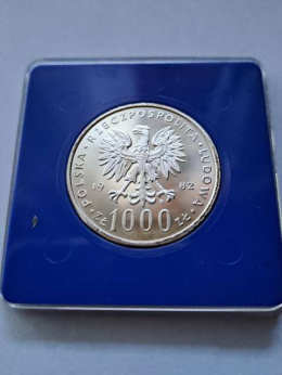 1000 zł Jan Paweł II 1982 r