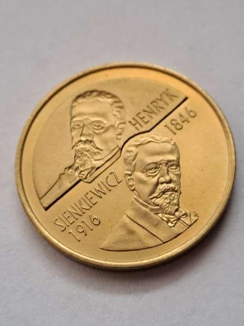 2 zł Henryk Sienkiewicz 1996 r 2 zł Henryk Sienkiewicz 1996 r