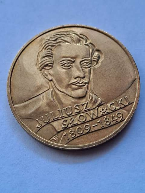 2 zł Juliusz Słowacki 1999 r 2 zł Juliusz Słowacki 1999 r