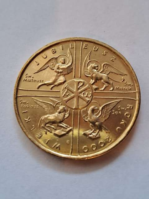 2 zł Wielki Jubileusz 2000 r
