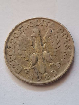 2 zł Żniwiarka 1925 r bez kropki