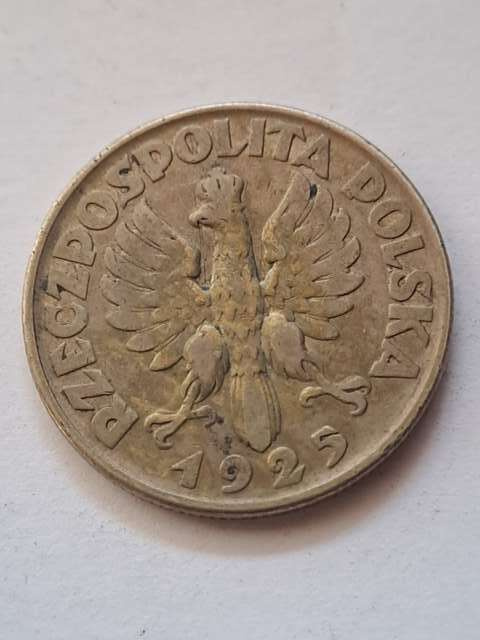 2 zł Żniwiarka 1925 r bez kropki 2 zł Żniwiarka 1925 r bez kropki