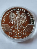 20 zł Węgorz Europejski 2003 rok 20 zł Węgorz Europejski 2003 rok