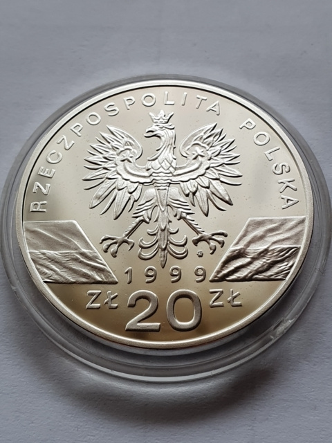 20 zł Wilk 1999 r 20 zł Wilk 1999 r