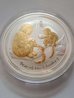 Australia 1 Dolar Rok Małpy 2016 r Lunar