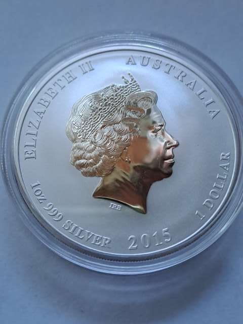 Australia 1 Dolar Rok Kozy 2015 r Australia 1 Dolar Rok Kozy 2015 r