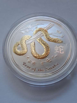 Australia 1 Dolar Rok Węża 2013 r lunar