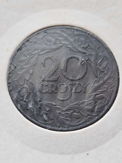 Generalna Gubernia 20 Groszy 1923 r Generalna Gubernia 20 Groszy 1923 r