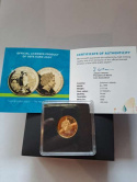 Wyspy Salomona 10 dolarów Euro 2020 Proof 2021 r Wyspy Salomona 10 dolarów Euro 2020 Proof 2021 r