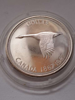 Kanada 1 Dolar 100 lecie Kanady 1967 r