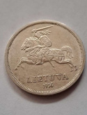 Litwa 5 Litai Pierwsza Republika 1936 r Litwa 5 Litai Pierwsza Republika 1936 r