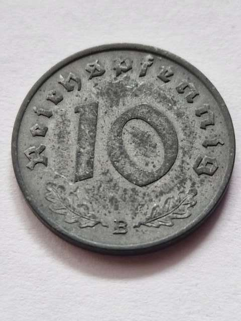 Niemcy 10 Pfenning III Rzesza 1941 r B Niemcy 10 Pfenning III Rzesza 1941 r B