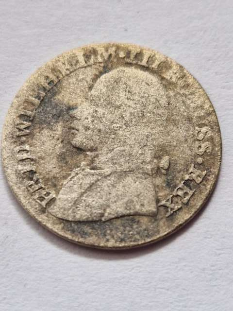 Niemcy 3 Grosze Prusy 1808 r A Niemcy 3 Grosze Prusy 1808 r A