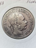 Węgry 1 Forint Franciszek Józef I 1883 r Węgry 1 Forint Franciszek Józef I 1883 r